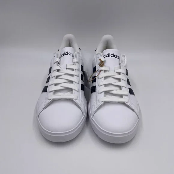 adidas Grand Court 2.0 White Legend Ink Women's Shoes - Picture 3 of 8